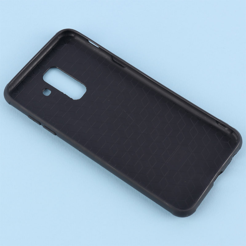 قاب ژله ای سامسونگ Galaxy A6 Plus طرح حصیری Pro Camera