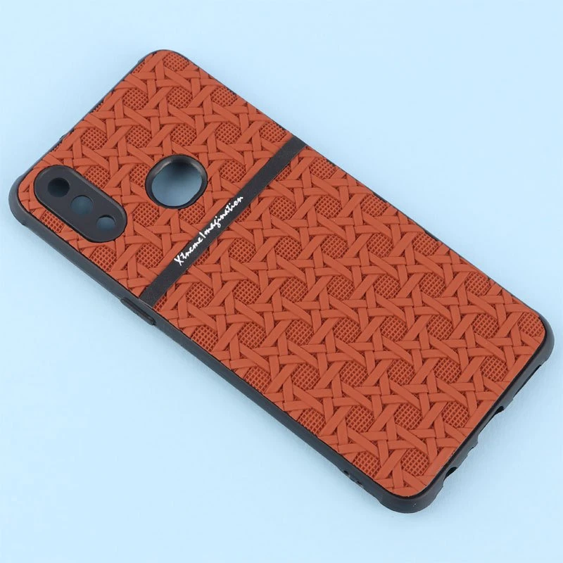 قاب ژله ای سامسونگ Galaxy A10s طرح حصیری محافظ لنزدار Pro Camera