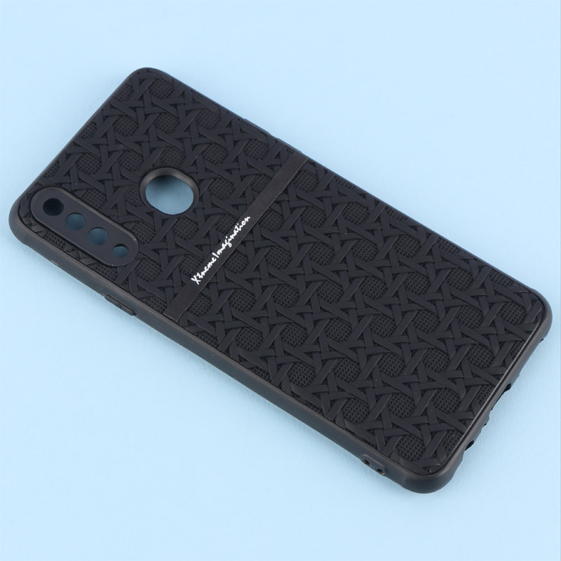 قاب ژله ای سامسونگ Galaxy A20s طرح حصیری محافظ لنزدار Pro Camera