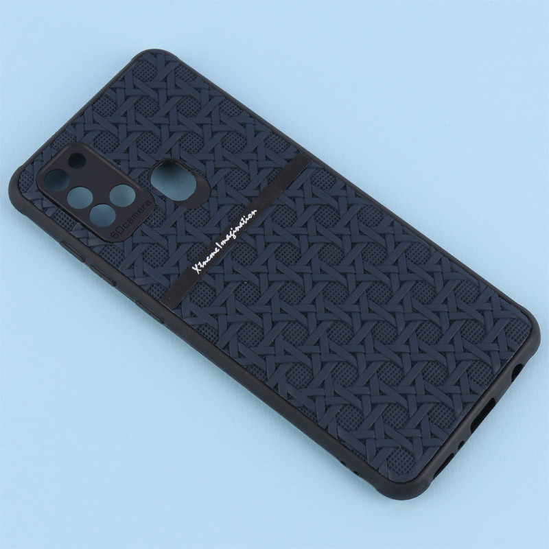 قاب ژله ای سامسونگ Galaxy A21s طرح حصیری محافظ لنزدار Pro Camera