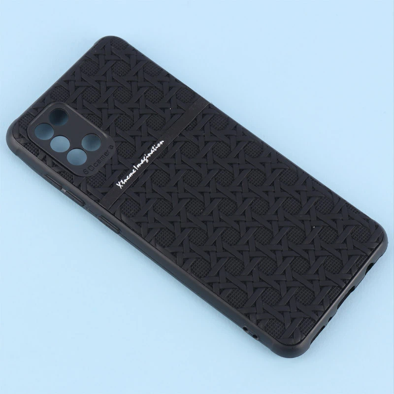 قاب ژله ای سامسونگ Galaxy A31 طرح حصیری محافظ لنزدار Pro Camera