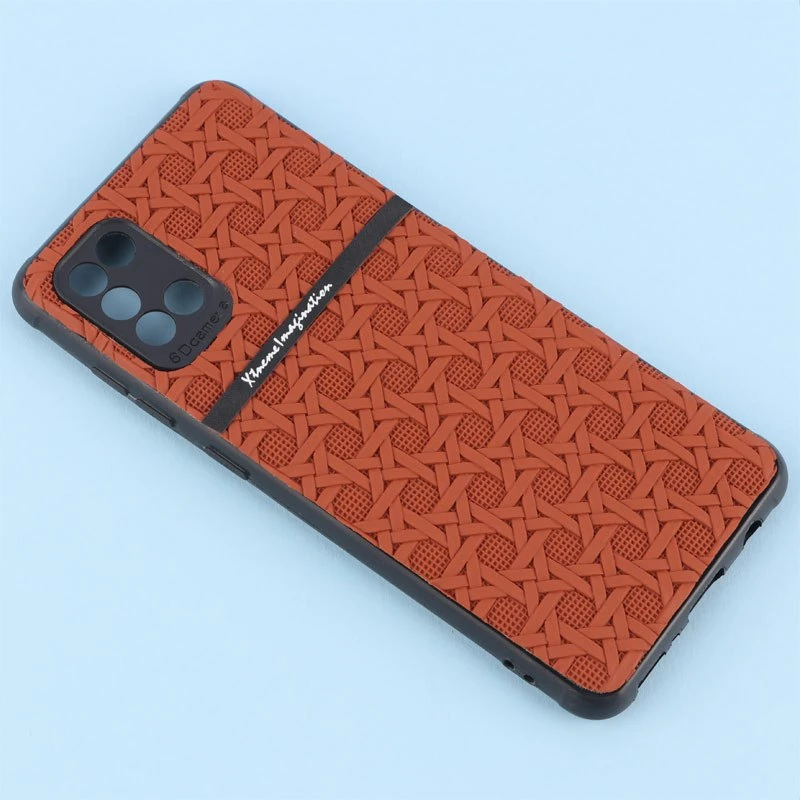 قاب ژله ای سامسونگ Galaxy A31 طرح حصیری محافظ لنزدار Pro Camera