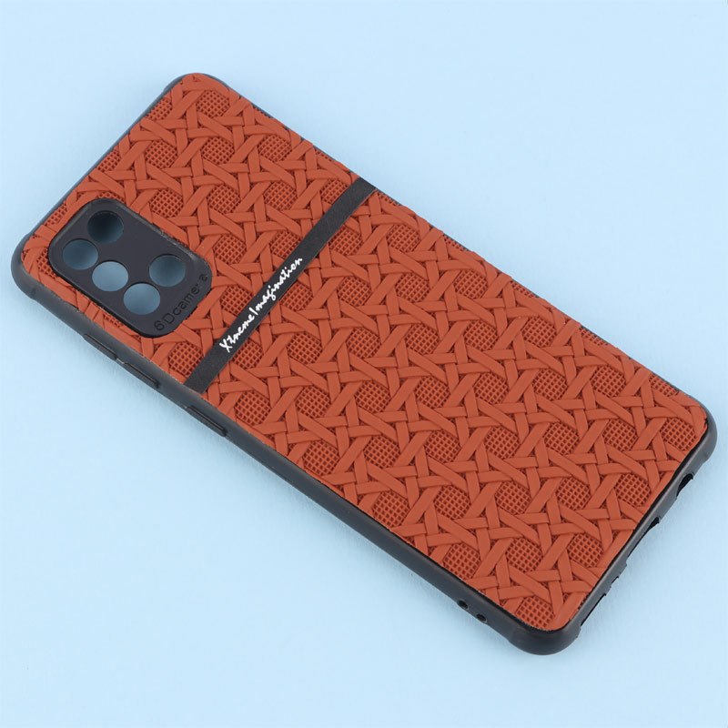 قاب ژله ای سامسونگ Galaxy A31 طرح حصیری محافظ لنزدار Pro Camera