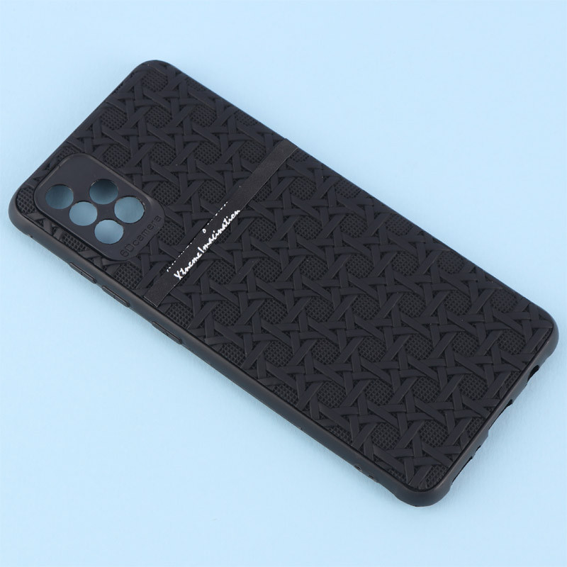 قاب ژله ای سامسونگ Galaxy A51 4G طرح حصیری محافظ لنزدار Pro Camera