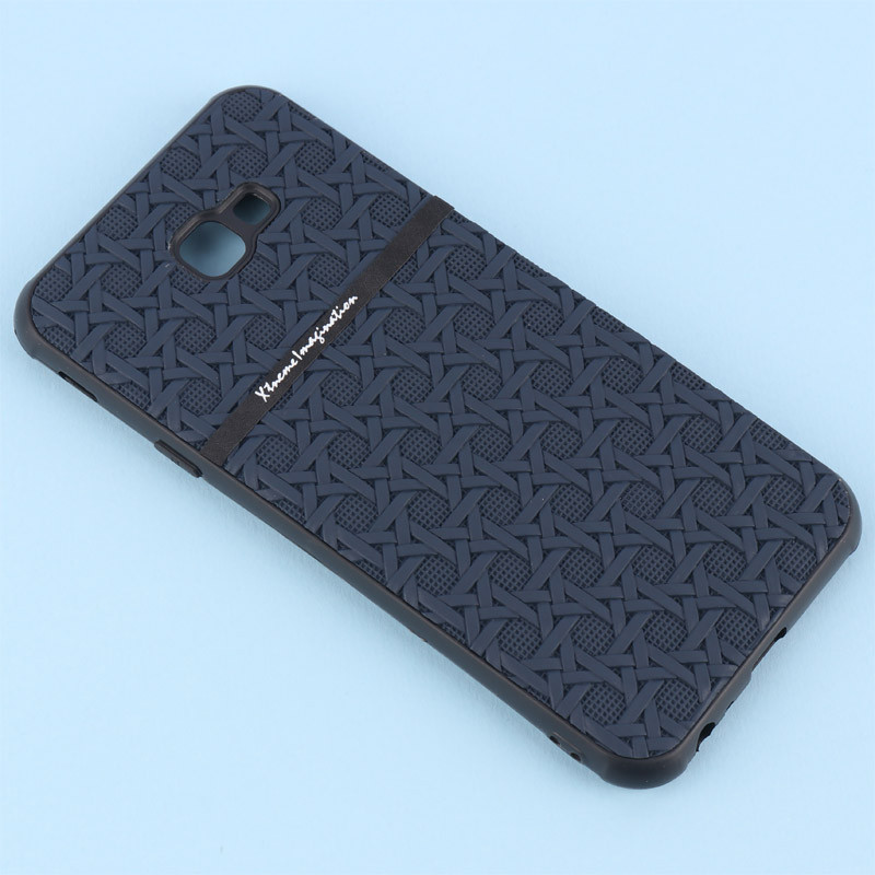 قاب ژله ای سامسونگ Galaxy J4 Plus طرح حصیری محافظ لنزدار Pro Camera