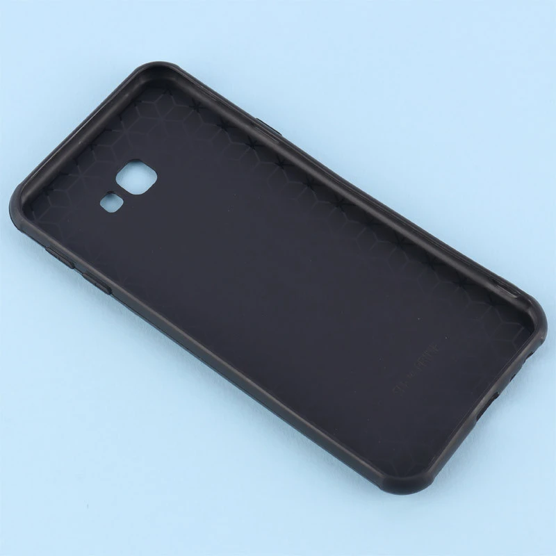 قاب ژله ای سامسونگ Galaxy J4 Plus طرح حصیری محافظ لنزدار Pro Camera