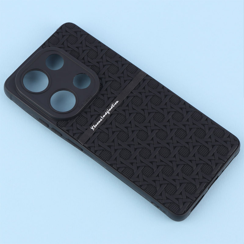 قاب ژله ای شیائومی Redmi Note 13 Pro 4G طرح حصیری محافظ لنزدار Pro Camera