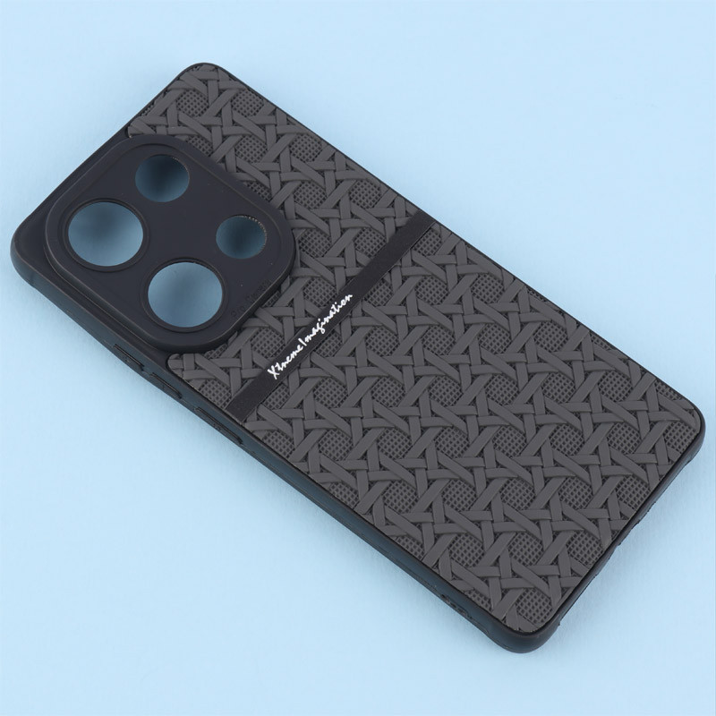 قاب ژله ای شیائومی Redmi Note 13 Pro 4G طرح حصیری محافظ لنزدار Pro Camera