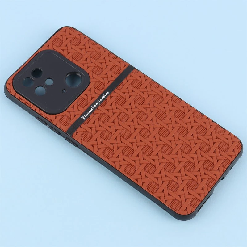 قاب ژله ای شیائومی Redmi 10C طرح حصیری محافظ لنزدار Pro Camera