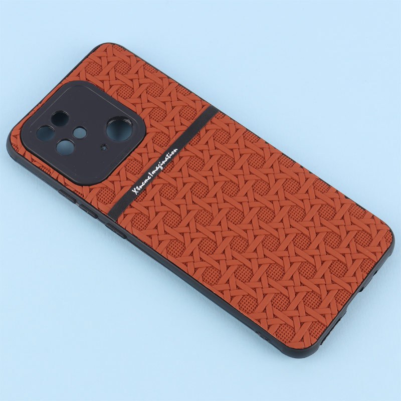 قاب ژله ای شیائومی Redmi 10C طرح حصیری محافظ لنزدار Pro Camera