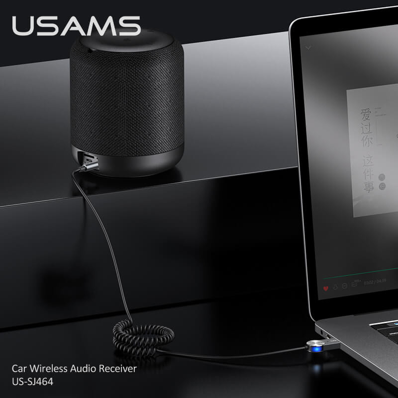 دانگل بلوتوث خودرو Usams US-SJ464 AUX