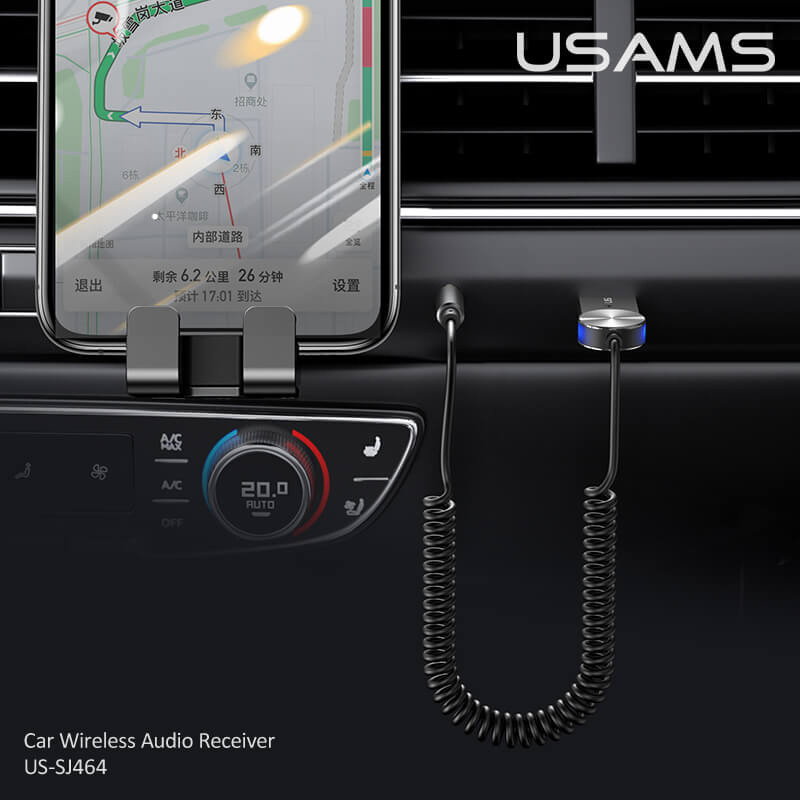 دانگل بلوتوث خودرو Usams US-SJ464 AUX