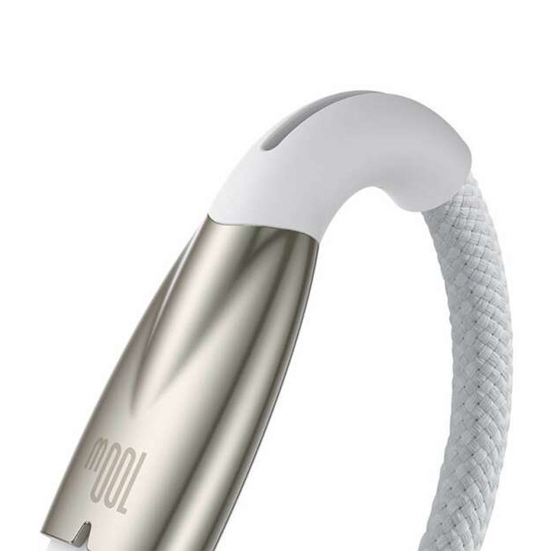 کابل تایپ سی فست شارژ Baseus Glimmer Series CADH000602 6A 100W 2m