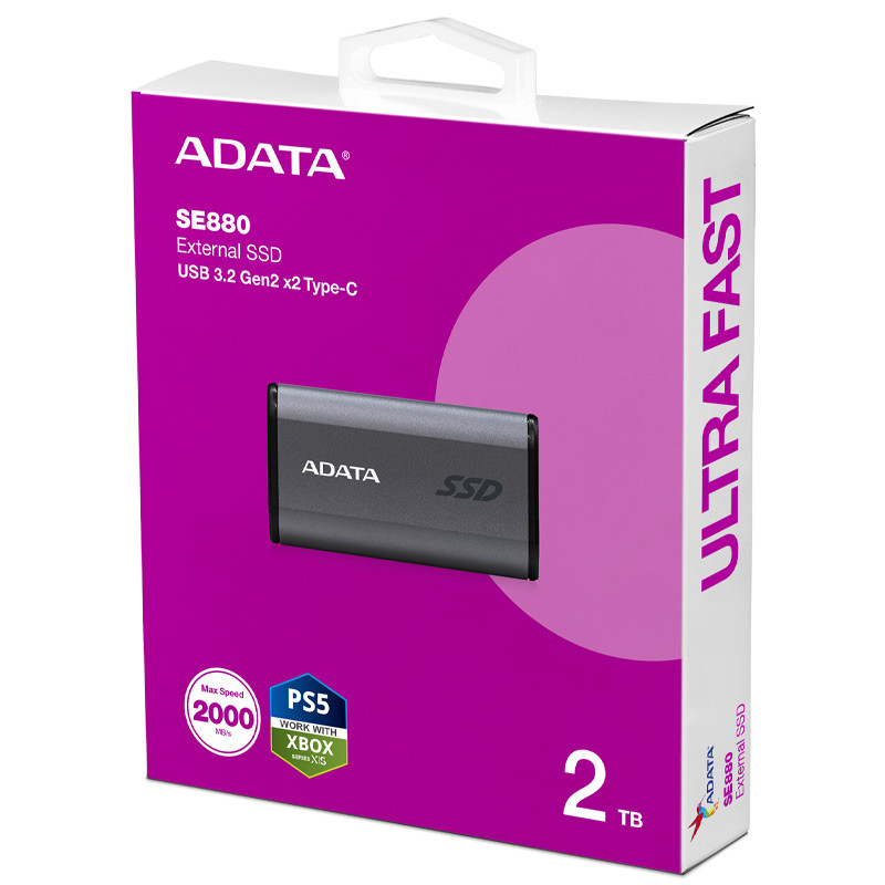 حافظه اکسترنال SSD ای دیتا Adata SE880 2TB