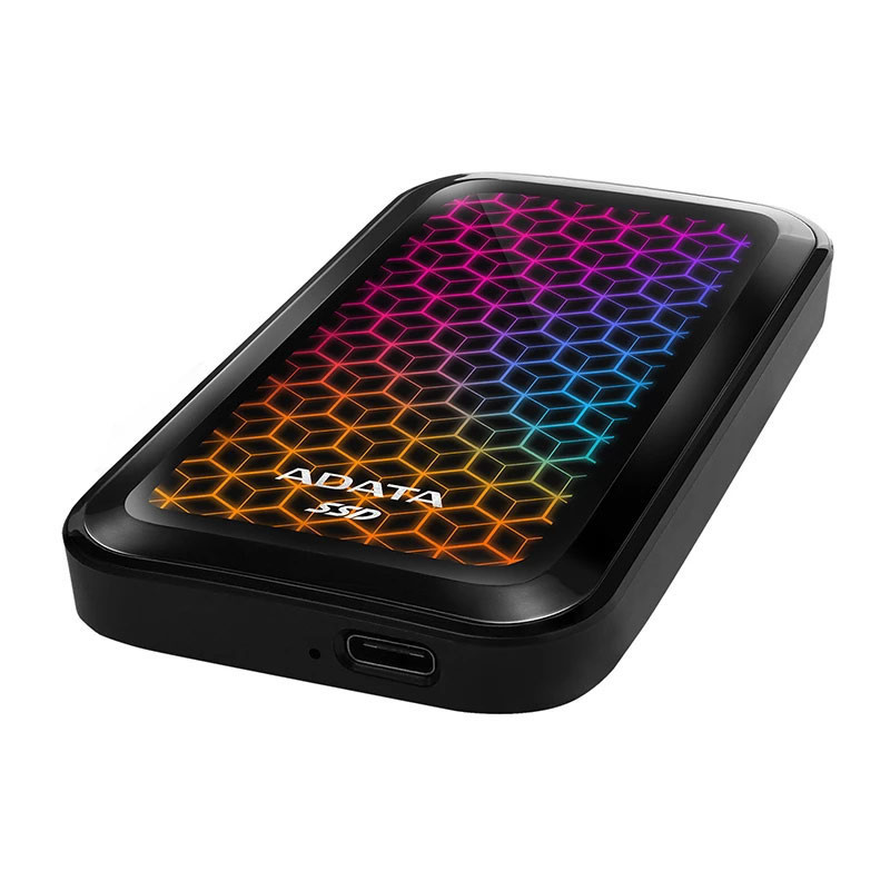 حافظه اکسترنال SSD ای دیتا ADATA SE770G RGB 2TB