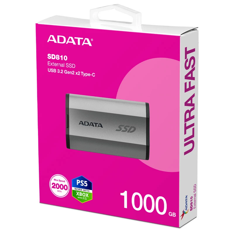 حافظه اکسترنال SSD ای دیتا ADATA SD810 1TB