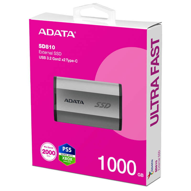حافظه اکسترنال SSD ای دیتا ADATA SD810 1TB