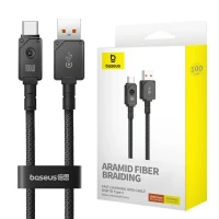 کابل تایپ سی فست شارژ Baseus Unbreakable Series P10355801111-00 6A PD 100W 1m