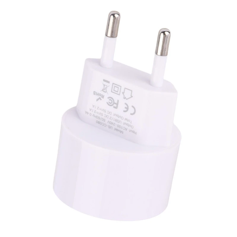 شارژر دیواری Usams XTXLOGT18TC 2Port 2.1A 10.5W + کابل تایپ سی