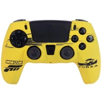 روکش دسته بازی PS5 طرح Forza Horizon زرد مشکی