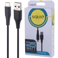 کابل تایپ سی Squid SC8122 3A 1m