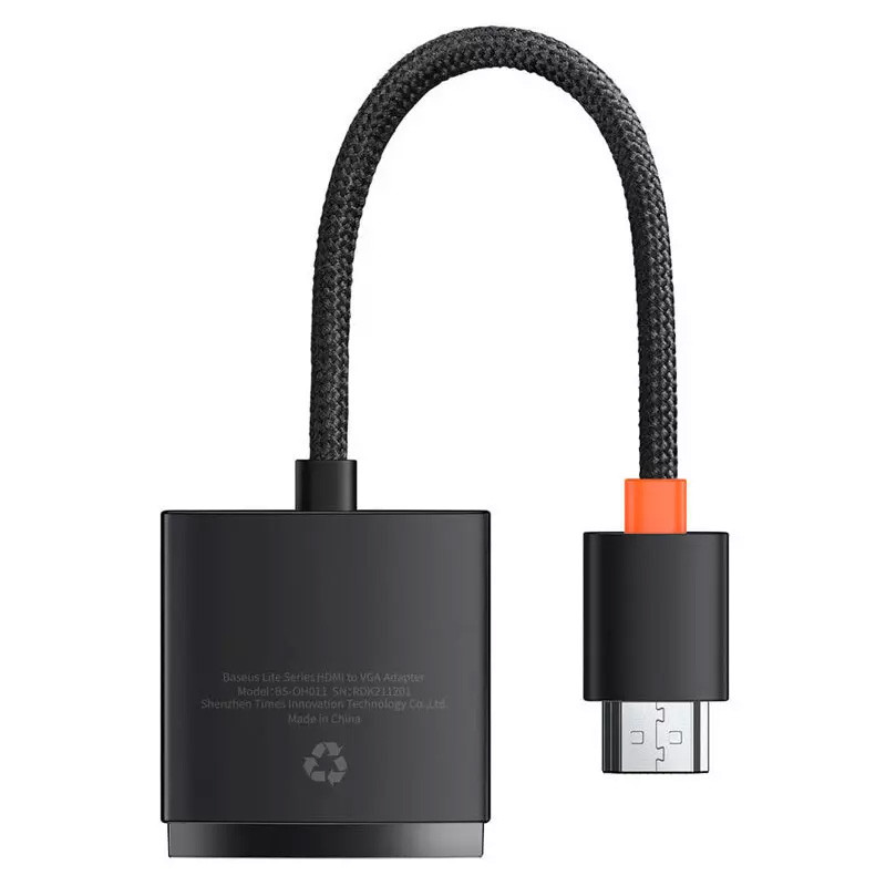 تبدیل Baseus AirJoy WKQX010001 HDMI To VGA