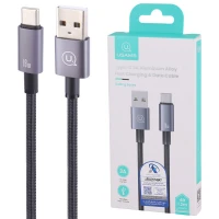 کابل تایپ سی فست شارژ Usams US-SJ663 3A 1.2m