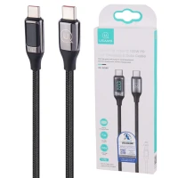 کابل تبدیل فست شارژ Usams US-SJ546 Type-C To Type-C PD 5A 100W 1.2m