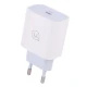 شارژر دیواری فست شارژ Usams T49 3A PD 20W + کابل تبدیل آیفونی