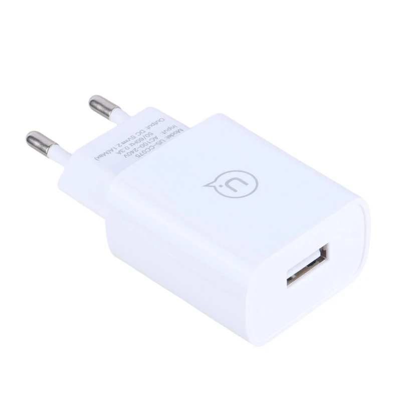 شارژر دیواری فست شارژ Usams T21OCTC 2.1A 10.5W + کابل تایپ سی