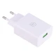 شارژر دیواری فست شارژ Usams T48OCLN 3A QC3.0 PD 18W + کابل تایپ سی
