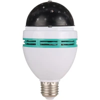 لامپ رقص نور گردان LED 3W E27