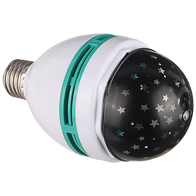 لامپ رقص نور گردان LED 3W E27