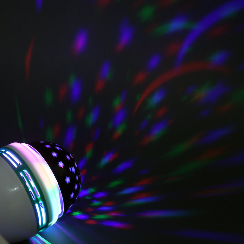 لامپ رقص نور گردان LED 3W E27