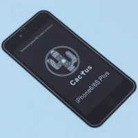 گلس مات سه کاره Cactus آیفون iPhone 6 Plus / 6s Plus مشکی