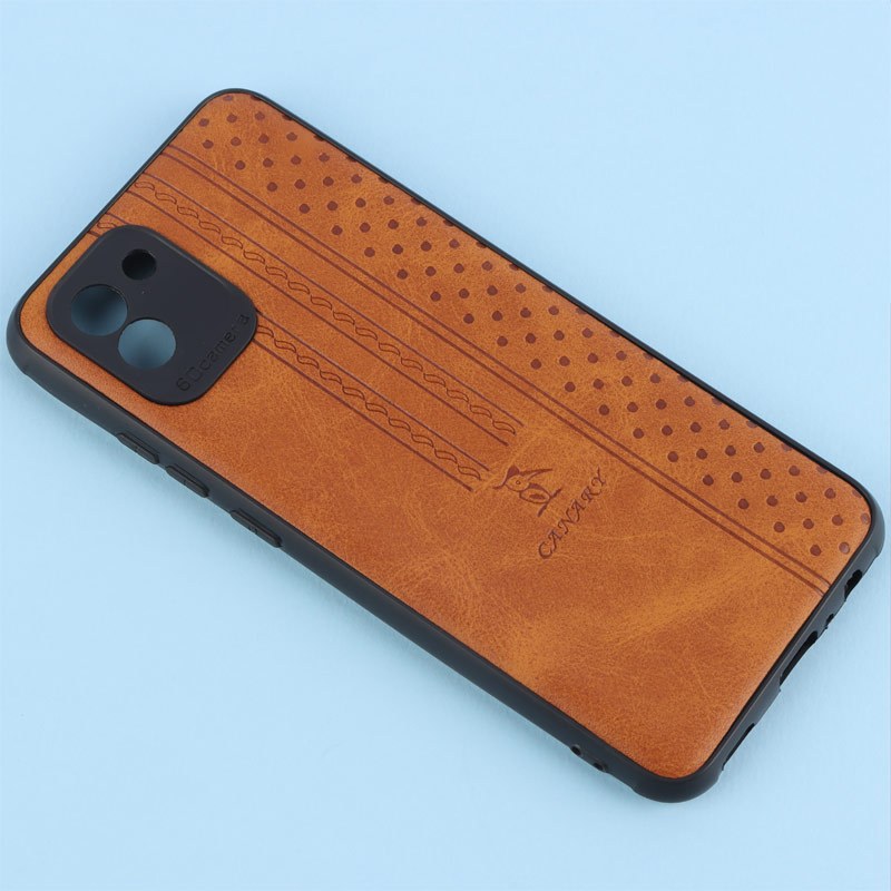 قاب چرمی Canary سامسونگ Galaxy A03 محافظ لنزدار