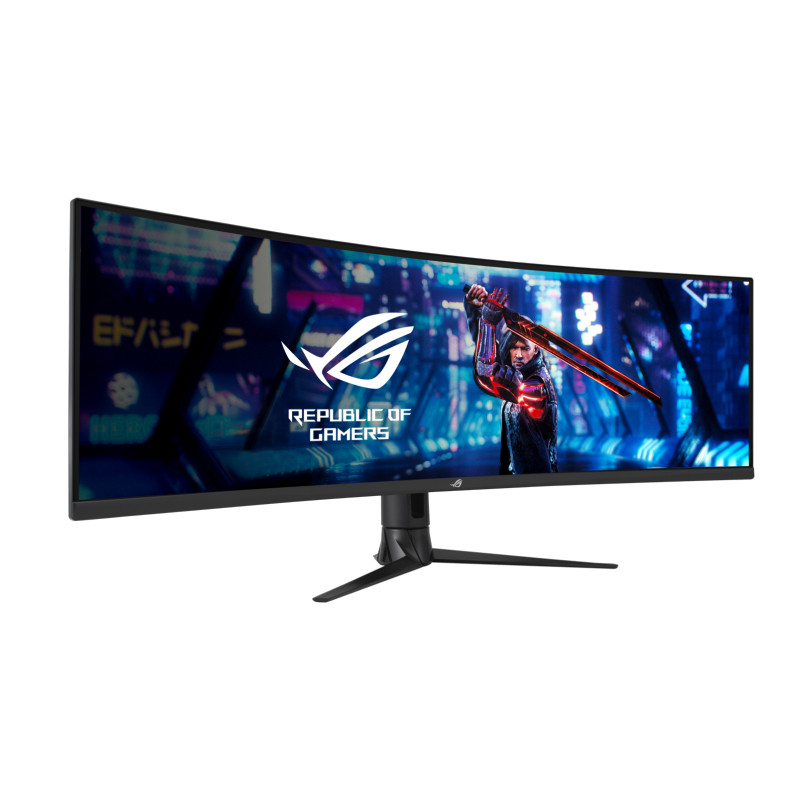 مانیتور گیمینگ خمیده ایسوس ROG Strix XG49WCR سایز 49 اینچ