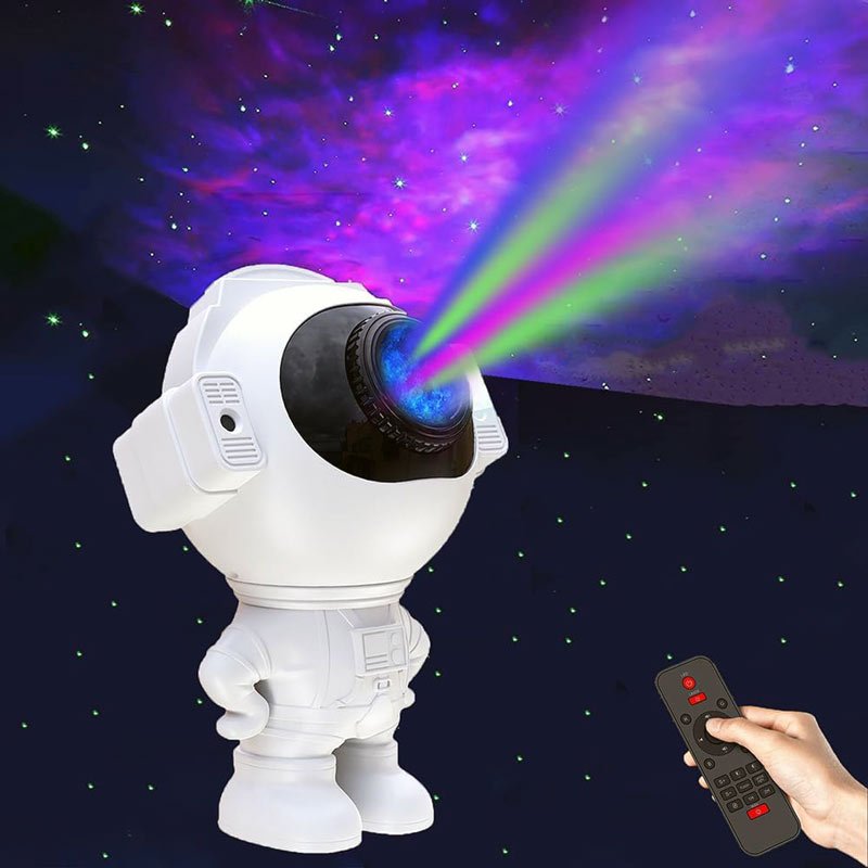 چراغ رقص نور کهکشانی اسپیکر دار بلوتوثی 3D Projection Light