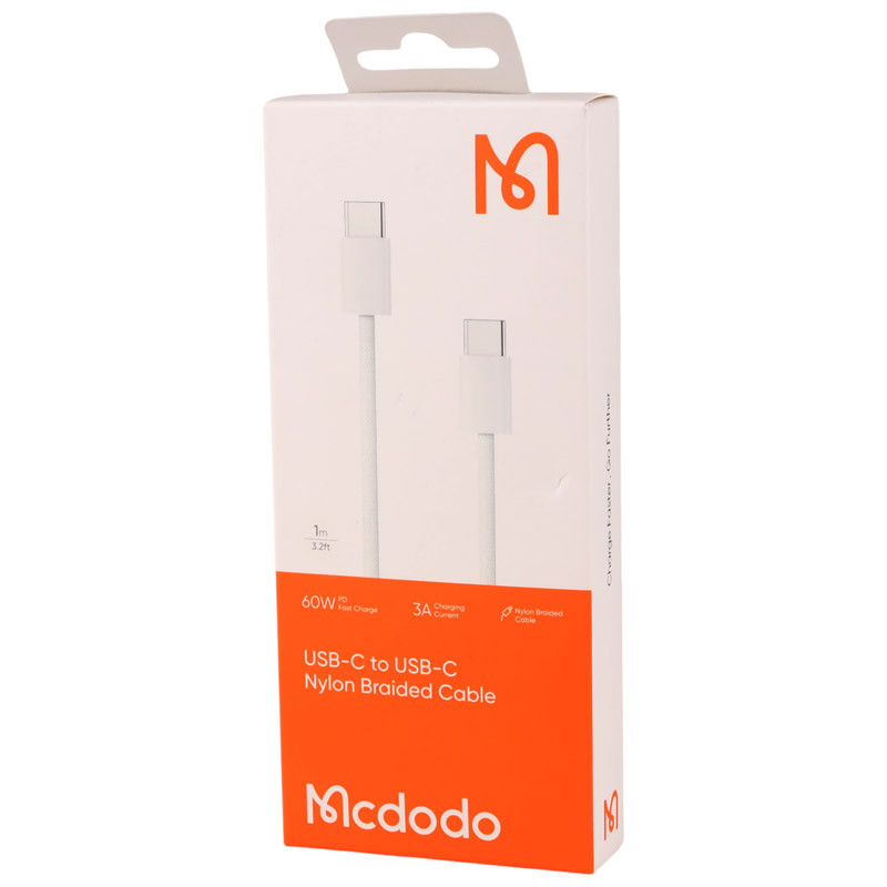 کابل تبدیل فست شارژ Mcdodo CA-569 Type-C to Type-C PD 3A 60W 1m