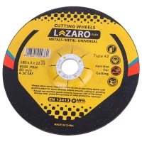 صفحه برش آهن لازارو lazaro 180mm
