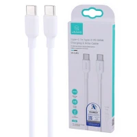 کابل تبدیل فست شارژ Usams US-SJ613 Type-C To Type-C PD 100W 1m