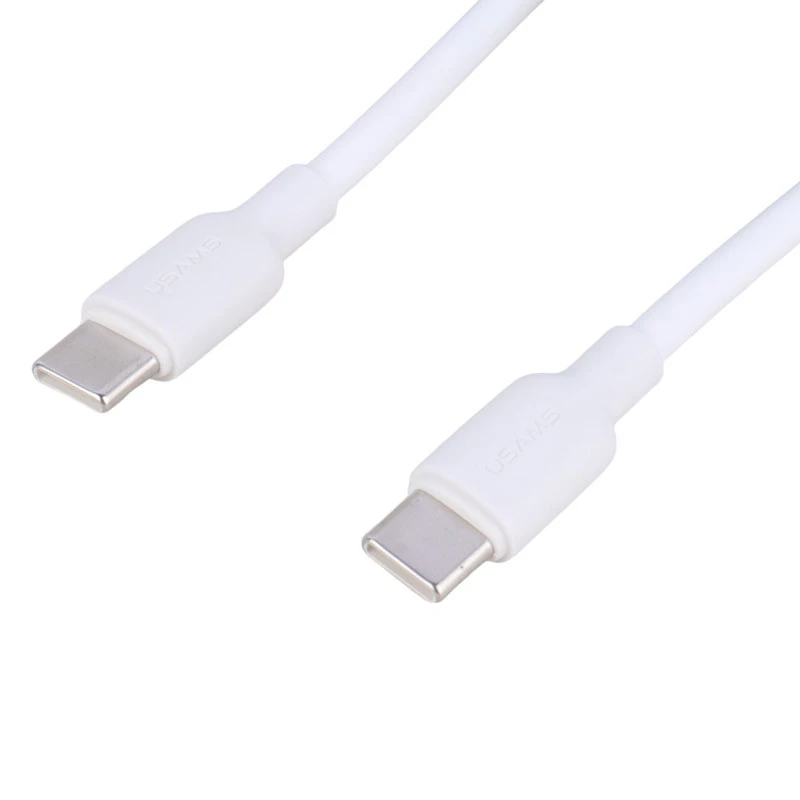کابل تبدیل فست شارژ Usams US-SJ613 Type-C To Type-C PD 100W 1m