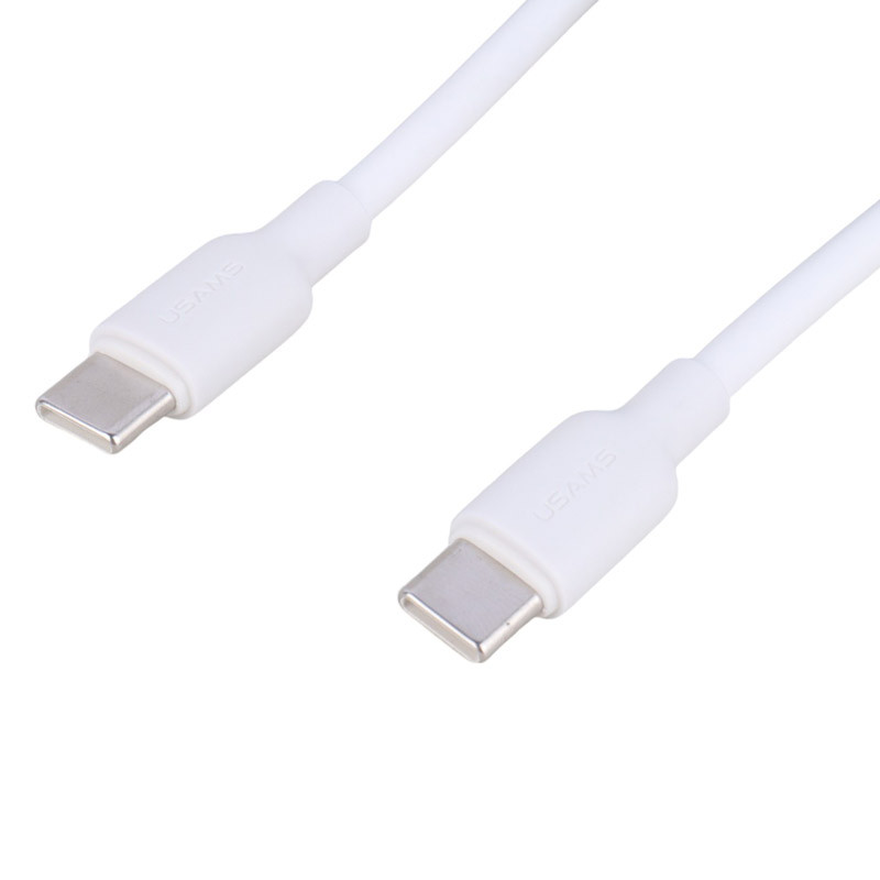 کابل تبدیل فست شارژ Usams US-SJ613 Type-C To Type-C PD 100W 1m