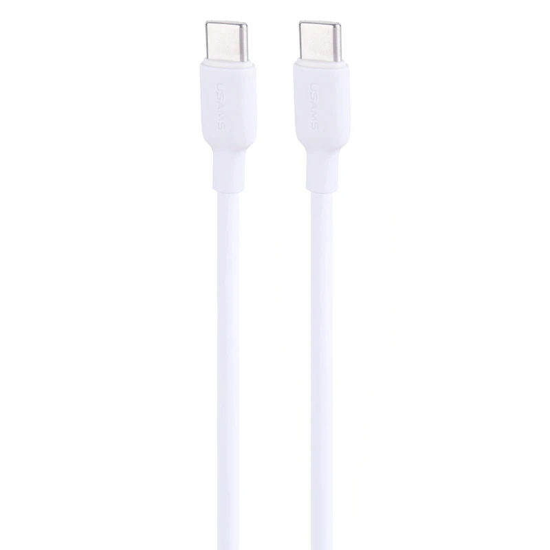 کابل تبدیل فست شارژ Usams US-SJ613 Type-C To Type-C PD 100W 1m