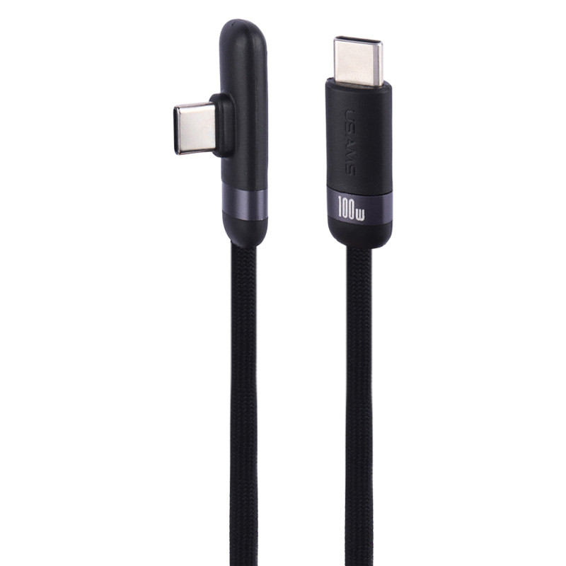 کابل تبدیل فست شارژ Usams US-SJ653 Type-C To Type-C PD 100W 1.2m