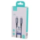 کابل تبدیل فست شارژ Usams US-SJ664 Type-C To Type-C 60W 2m