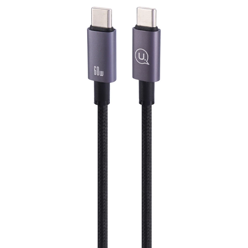 کابل تبدیل فست شارژ Usams US-SJ664 Type-C To Type-C 60W 2m