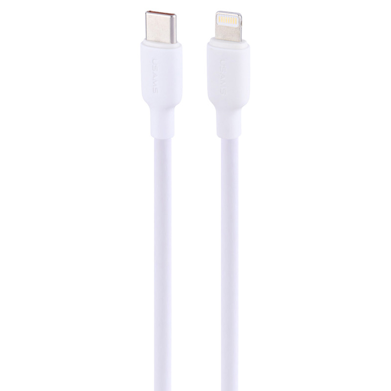 کابل تبدیل فست شارژ Usams US-SJ624 Type-C To Lightning PD 20W 0.5m