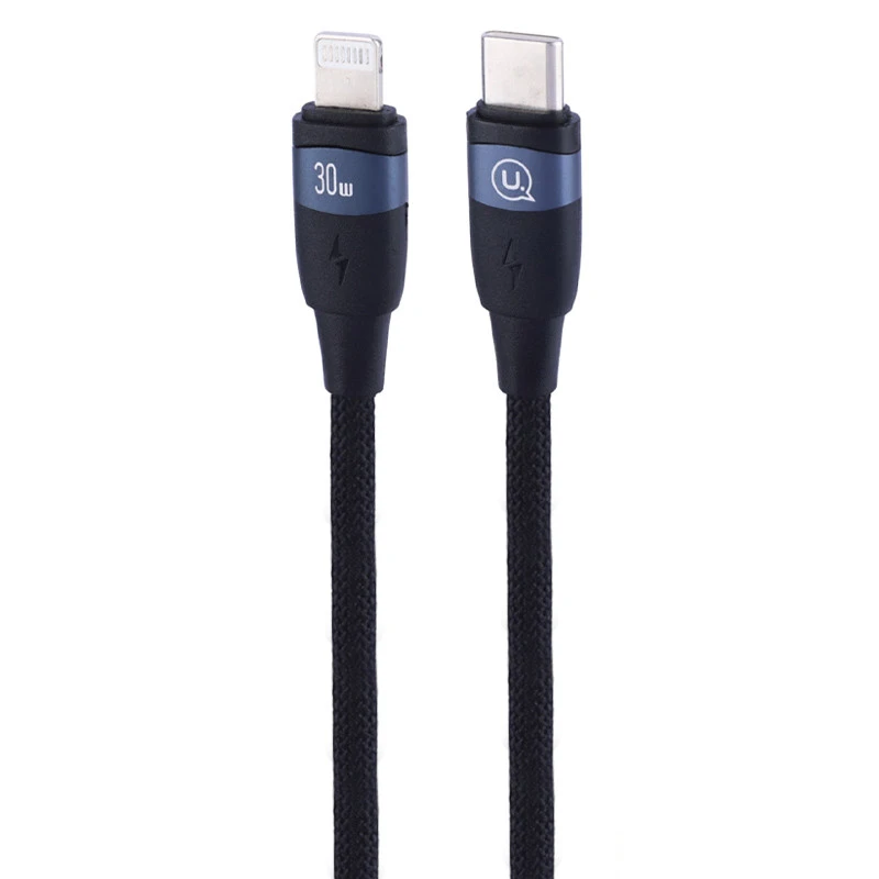 کابل تبدیل فست شارژ Usams US-SJ634 Type-C To Lightning PD 30W 1.2m