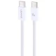کابل تبدیل فست شارژ Usams US-SJ656 Type-C To Type-C PD 60W 1.2m